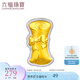 六福珠寶足金畢業(yè)證書(shū)黃金紀念金章小孩壓歲錢(qián)送禮  HNA10046 總重0.10克