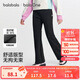 巴拉巴拉balaOne兒童長(cháng)褲女童加絨褲子2025秋冬喇叭褲保暖潮208425108011