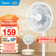 美的（Midea）電風(fēng)扇落地 家用落地扇 遠距廣角送風(fēng) 輕音節能大風(fēng)量 客廳辦公室 臺地兩用 【七葉勁風(fēng) 加寬扇葉】3檔風(fēng)調節 SAE35CA