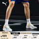 彪馬（PUMA）哈利伯頓同款緩震透氣實(shí)戰籃球鞋男女CLYDEALL-PRO194039 白-島嶼藍-01 43