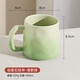 PAKCHOICE杯子馬克杯家用陶瓷茶杯泡茶高顏值創(chuàng  )意手捏紋辦公室喝水杯咖啡杯