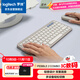 羅技（Logitech）時尚系列 PEBBLE 2 COMBO鍵鼠套裝 無線鍵鼠套裝 雙模連接 自定義按鍵 三臺設(shè)備配對 煙云灰