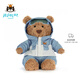 Jellycat巴塞羅熊滑雪裝毛絨玩偶娃娃禮物公仔2025圣誕新品送禮生日禮物 棕色 Medium