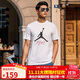 Jordan男子喬丹 棉透氣 飛人Logo 短袖T恤AO0665-100白色L
