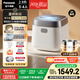 松下（Panasonic）【國家補貼20%】飯光光2.0電飯煲0涂層IH家用電飯鍋3-4人無(wú)涂層不銹鋼一級能效2.9升SR-HNS102-W