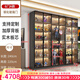襄睿手辦展示柜盲盒展示架玻璃展示柜高達模型玩具柜陳列柜玻璃門(mén)展柜 E0實(shí)木板 長(cháng)240*220 A款 包上樓包安裝+附送燈光