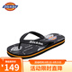 Dickies人字拖男夏季透氣厚底拖鞋休閑百搭夾腳拖 S51黑色 42 