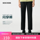斯凱奇（Skechers）閃穿褲男長褲秋時尚速干直筒九分褲休閑褲P225M239