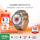 華為（HUAWEI）手表WATCH GT 6【七倉次日達】運動(dòng)智能兩周續航藍牙通話(huà)體溫心率血氧健康監測送男女朋友禮物pro5 46mm冰川灰【皮表帶+貼膜】