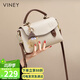 viney包包女包牛皮洋氣劍橋包輕奢斜挎單肩包生日禮物品牌送女友老婆