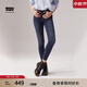 Levi's李維斯女士721緊身高腰修身顯瘦時(shí)尚小資ins風(fēng)中藍色牛仔褲 中藍色 27 (28)