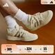 adidas ENTRAP美式校園風(fēng)運動(dòng)板鞋少年感復古籃球鞋男女阿迪達斯 淺芥末綠/深綠JS3007   41