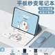 恒達睿適用于蘋(píng)果iPadair7保護套pro11藍牙鍵盤(pán)Air6可愛(ài)10.2/9.7平板10代電腦殼mini7鼠標10.9寸air4卡通 藍色套+吐舌叮當貓鍵盤(pán)+送四件套 iPad Pro 18-22款(11英寸)