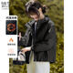 她享加棉休閑外套女短款小個(gè)子工裝風(fēng)上衣加厚夾克外套女 T54D091