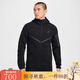 耐克（NIKE）【勁浪體育】男子休閑潮流全長(cháng)拉鏈開(kāi)襟連帽衫HV0950-010 圖色 XL
