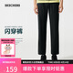 斯凱奇（Skechers）閃穿褲男長(cháng)褲秋時(shí)尚速干直筒九分褲休閑褲P225M239