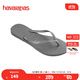 havaianas明星同款Slim細帶夾腳女人字拖平底海邊沙灘夏情侶拖鞋 5178-天灰色 37-38 巴西碼