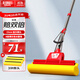 好媳婦膠棉拖把33cm3棉頭懶人免手洗擠水海綿地板拖伸縮長桿刮水神器