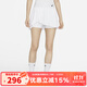 耐克（NIKE）女子短裙夏季速干褶裥網(wǎng)球運(yùn)動(dòng)半身裙不對(duì)稱(chēng)百褶裙(含打底) DR6850-100 M