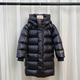 G.DUCKKIDS兒童羽絨服2025冬裝白鴨絨短款加厚男童女童中大童中長(cháng)款黑金抗寒 黑色 長(cháng)款 170 建議身高150-160cm