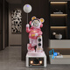 吉召2025新款火箭宇航員客廳音響高端擺件搬遷禮物喬遷新居高級感裝飾 粉色火箭宇航員K歌2.0 高144.5cm