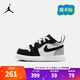 NIKE JORDAN 耐克AJ 1男女童休閑板鞋魔術(shù)貼易穿脫輕便舒適兒童運動(dòng)鞋 IB3886-106 26 【建議腳長(cháng)15cm】