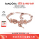 潘多拉（PANDORA）灼灼其華手鏈套裝高級時(shí)尚飾品生日禮物送女友