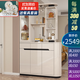 凱帝格客廳玄關(guān)柜1.21米酒柜奶油風(fēng)入戶(hù)屏風(fēng)進(jìn)門(mén)雙面隔斷柜門(mén)廳間廳柜 奶油色+黑色 長(cháng)1.21*寬0.34*高2.05米