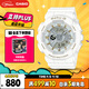 卡西歐（CASIO）手表女BABY-G潮流夜跑運動(dòng)學(xué)生手表送女友禮物BA-110XGA-7A1