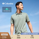 Columbia哥倫比亞戶(hù)外春夏男子吸濕速干運動(dòng)休閑POLO衫短袖T恤AE3614 348吸濕速干科技建議拍大一碼 L (180/100A)