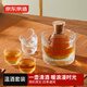京東京造 酒具套裝 手工錘紋日式清酒壺酒杯四季通用1壺1缸4杯