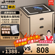 虎牌保險柜家用智能床頭保險柜隱形式無(wú)線(xiàn)充電小型木質(zhì)抽屜全鋼防盜一體隱藏式保險箱密碼指紋解鎖 【輕奢款】香檳（無(wú)線(xiàn)充電+三色燈+感應燈） 指紋解鎖（指紋/密碼/鑰匙）