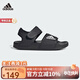 阿迪達斯 （adidas）Adidas夏男女童魔術(shù)貼沙灘露趾涼鞋GW0344 GW0344 37 碼5/適合腳長(cháng)235mm