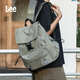 Lee大容量雙肩包男電腦包旅游背包學(xué)生書(shū)包戶(hù)外運動(dòng)登山包 灰綠色