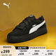 彪馬（PUMA）【厚底鞋】增高松糕鞋女子休閑板鞋PLATFORM 404158 黑色-白-02 39