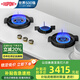 DUPONT杜邦世界500強(qiáng)【DYB31】巖板灶三頭家用天然氣全嵌入式隱藏三眼灶猛火煤氣灶大火力雙頭灶具液化氣 【三頭-540間距】巖板灶 天然氣