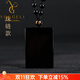 優(yōu)格麗天然黑曜石平安無(wú)事牌吊墜本命年護身符轉運掛件男女款項鏈禮物 黑曜石無(wú)事牌大號【檀木鏈款】60*41*8mm