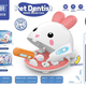 旭力星牙醫玩具兒童過(guò)家家寵物小醫生仿真狗狗拔牙補牙口腔護理刷牙玩具 粉兔子牙醫套餐-簡(jiǎn)裝