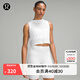 lululemon丨Flow Y 女士運動(dòng)二合一短款背心 LW1CMYS 白色 S /6