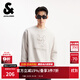 杰克·瓊斯（JACK&JONES）男裝25年秋冬季衛衣男純棉潮流法斗狗刺繡寬松長(cháng)袖圓領(lǐng)套頭打底衫 G01石灰花灰 XL （185）