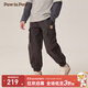 PawinPaw卡通小熊童裝秋冬男童休閑舒適運動(dòng)梭織褲長(cháng)褲 Grey灰色/15 120 cm