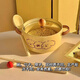樂(lè )淇萊可愛(ài)陶瓷泡面碗帶蓋餐具學(xué)生宿舍大容量面碗個(gè)人專(zhuān)用雙耳螺螄粉碗 三只小狗-泡面碗（帶蓋）+專(zhuān)屬陶瓷勺+筷子