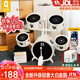 俏娃寶貝（QIAO WA BAO BEI）大白金架子鼓兒童玩具初學(xué)3-6歲入門(mén)爵士鼓打鼓樂(lè )器生日禮物中秋