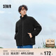 森馬夾克男冬季毛絨外套情侶搖粒絨內搭中性時(shí)尚立領(lǐng)上衣101724108205