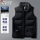 啄木鳥(niǎo)（TUCANO）羽絨馬甲男士防風(fēng)立領(lǐng)時(shí)尚潮流無(wú)袖背心外套百搭上衣男裝 黑色XL