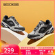 斯凱奇（Skechers）秋冬男鞋厚底增高老爹鞋軟底舒適休閑鞋百搭運動(dòng)鞋237145