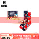 Happy Socks【新品】Happy Socks兒童圣誕襪子秋冬ins潮牌圣誕2雙裝禮盒 圣誕喵汪 2雙 M 36-40