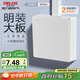 德力西(DELIXI)明裝開(kāi)關(guān)面板 CD158系列 明裝一開(kāi)雙控開(kāi)關(guān)