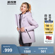 波司登（BOSIDENG）【反季】冬季羽絨服鵝絨女款短款連帽新國標90絨商場(chǎng)同款寬松外套 【店長(cháng)推薦】黎明紫6248 S 160/84A