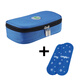 胰島素專(zhuān)用冷藏包胰島素筆盒小型胰島素便攜包隨身包收納包冰包 Y1藍色+2尼龍冰袋
